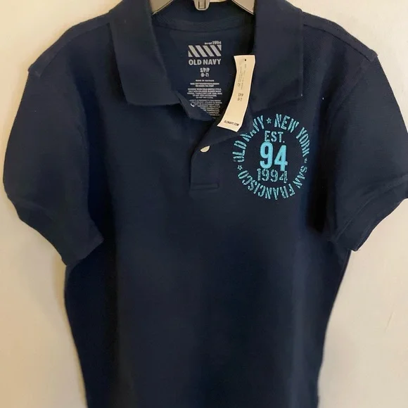Old Navy Kids Polo Button Shirt - Size S - Picture 3 of 10
